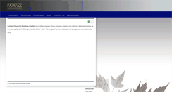Desktop Screenshot of fairfax.ca