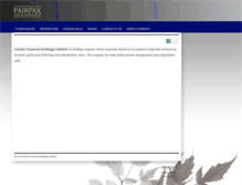 Tablet Screenshot of fairfax.ca